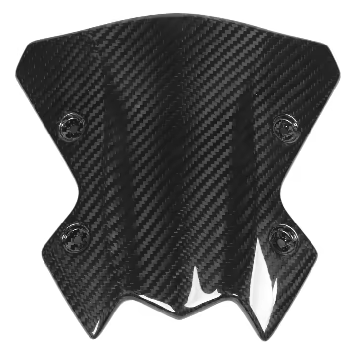 Parabrisas de motocicleta protector de fibra de carbono de alta dureza para Z900 2020 a 2023 - 1