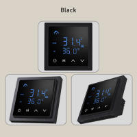 Controlador de temperatura de calefacción de suelo, termostato inteligente con pantalla táctil LED, cableado, Control de calefacción eléctrica, 85-265V, MH1828A, 16A - details 12