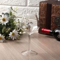 Vidrio transparente 3D, copas de vino tinto integradas, copas de copa de champán, regalo para el hogar, 1 pieza - details 4