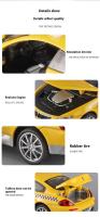 Coche de Taxi M6 a Escala 1:32 Modelo de Metal Alegrado con Sonido y Luz Juguete Ideal para Niños - details 6
