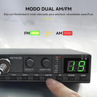 Retevis-Comunicador de radio CB MB62 para coche móvil, AM/FM, 27 MHz, CB portátil - details 1