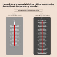 Reloj Meteorológico Multifuncional Pantalla de Colores Medidor de Temperatura y Humedad Interior y Exterior Despertador Electrónico de Predicción del Tiempo - details 6