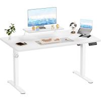 Soporte para Monitor, Escritorio Regulable en Altura con 2 Alturas de Memoria, Mesas de Ordenador, - details 0