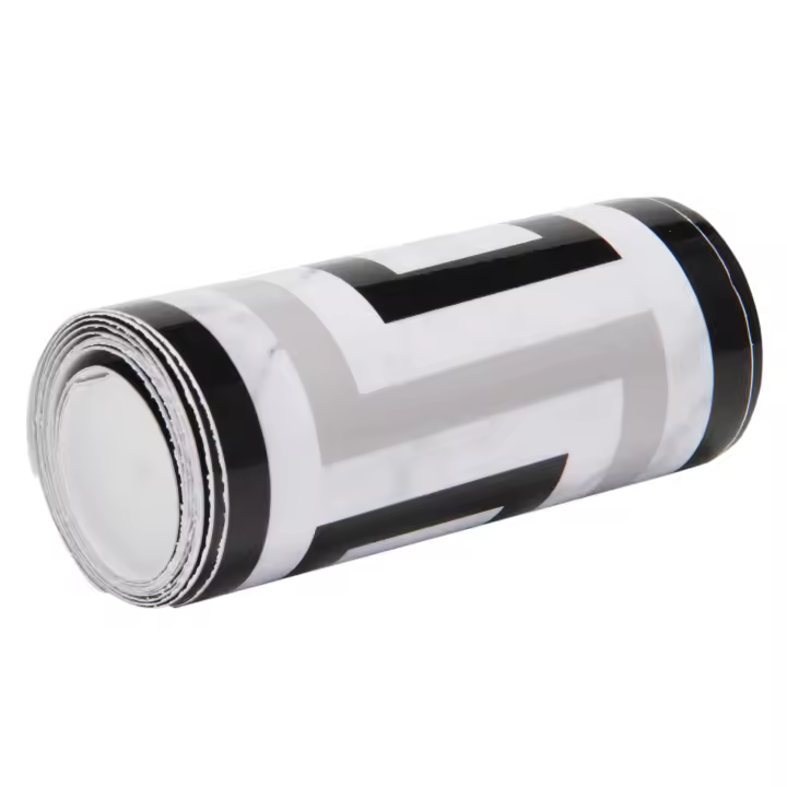 Adhesivo autoadhesivo de 2M para azulejos de línea lateral, adhesivo para pared de baño, cocina, restaurante, escalera, borde de suelo, adhesivo para pared, hogar - 1