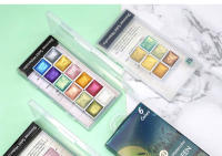 Pinturas en polvo de acuarela para decoración de uñas, pintura metálica para decoración de uñas en polvo cromado, pigmento sólido para manicura, Perla - details 9