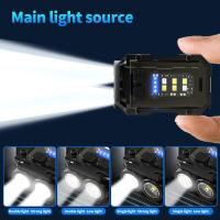 Linterna LED Recargable con Clip Llavero Magnético Portátil Resistente al Agua - details 3