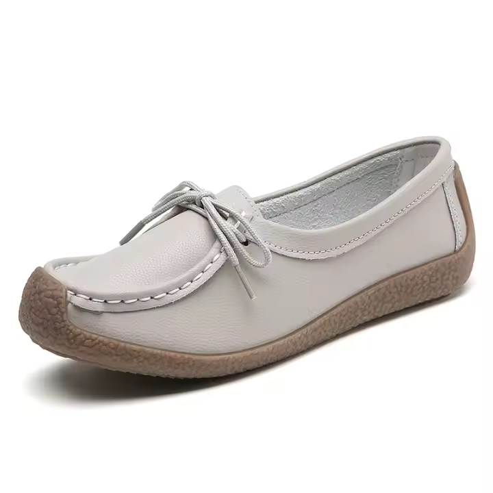 Zapatos planos para mujer Zapatos de ocio Zapatos de trabajo sin cordones Zapatos cómodos para caminar - 1