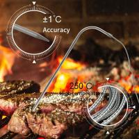 Termómetro Digital de cocina, temperatura de alimentos y carne para horno, barbacoa, parrilla, función de temporizador con sonda, medidor de calor para cocinar - details 5