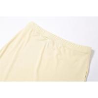 Conjunto de Moda de Verano para Mujeres de 2 Piezas Tops de Tanque sin Mangas de Cuello Redondo - details 12