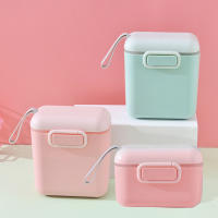 Caja de almacenamiento de alimentos para bebés, contenedor de aperitivos, leche en polvo, cereales esenciales, al aire libre, nuevo - details 0