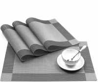 Mantel individual de PVC lavable con aislamiento antideslizante, resistente al desgaste, lavable, resistente al calor, fácil de almacenar, 45x30 cm - details 8