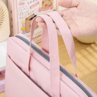 Bolsa de almacenamiento de documentos de gran capacidad, organizador de archivos A4 de tela Oxford de doble capa con asa, bolsa de almacenamiento de libros impermeable - details 16