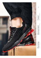 Zapatillas de correr para hombre, zapatos deportivos transpirables para exteriores, zapatillas ligeras con cojín de aire, calzado de entrenamiento atlético cómodo - details 5