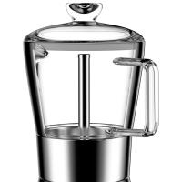 Cafetera espresso de inducción Moka, cafetera espresso Moka con tapa de vidrio y acero inoxidable, cafetera italiana clásica, 240 ml - details 5