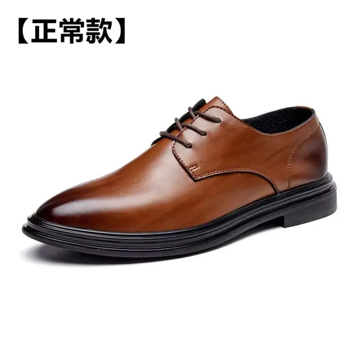 Dropshipping nuevos zapatos casuales formales de moda zapatos de vestir de cuero genuino hechos a mano para hombres y Oxford - 1
