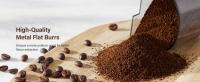 Molinillo de Café Eléctrico 32 Tamaños de Molienda Molinillo de Habas para Uso Doméstico con Botón de Limpieza - details 1