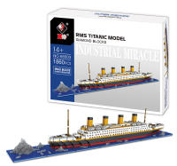 Titanic Architecture Toy set, micro mini building model set para adultos y niños a partir de 14 años - details 1