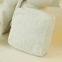 Bolsa de Almacenamiento de Pañuelo Higiénico Bordado de Color Sólido Ideal para Viajes, Almacenamiento en Casa, Dormitorio - details 10
