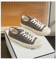 Zapatos de lona con almohadilla de piel de cerdo, zapatos individuales casuales de fondo plano para mujer, zapatos pequeños blancos versátiles - details 18