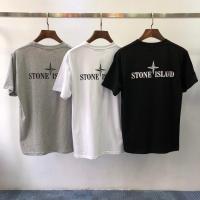 Camiseta de hombre de alta calidad de hip-hop, camisa de manga corta bordada de moda de verano Stone Island - details 2