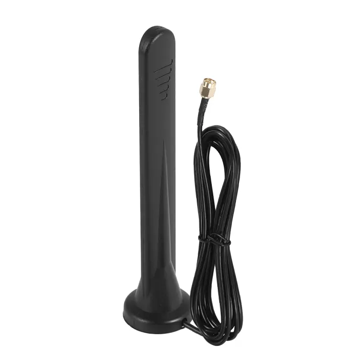Antena GSM GPRS 3G 4G 5G para exteriores, alta ganancia, 15DBi, 600-6000MHz, SMA macho, impermeable, con ventosa magnética para enrutador - 1