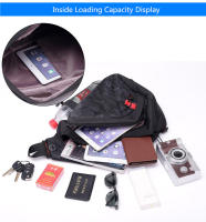 Mochila de Pecho Camuflada Negra para Hombres Bolsa Deportiva Impermeable para Viajes Gran Bolsa Cruzada para Niños y Adultos - details 27