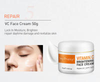 JoyPretty-Kit de cuidado de la piel Facial con vitamina C, crema blanqueadora para piel oscura, limpiador de suero, conjunto hidratante para aclarar la piel Facial, 5 uds. - details 8