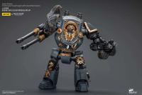 JOYTOY 40k 1/18 figuras de acción Mecha Anime 24cm Space Woes Contemptor Dreadnought con Gravis Bolt Cannon - details 3