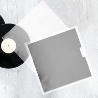 Bolsa de Protección para Grabaciones 25 Pcs Fundas de Vinilo para Álbumes Cubierta Protectora Transparente Material Plástico - details 2