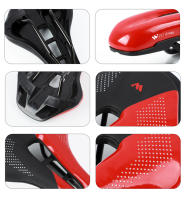 Asiento de Bicicleta Profesional WEST BIKING Ultraligero Hueco de Cuero Suave para Carreras de Bicicletas de Montaña y Carretera - details 14