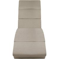 Chaise Longue Tumbona XXL London 186x89x55cm Sillón Ergonómico de Salón Oficina 180Kg Cuero Sintético Blanco - details 43