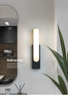 Lámpara de pared de mármol larga moderna con LED, Fondo de dormitorio, pasillo, sala de estar, lámpara de mesita de noche, 110V, 220V - details 0