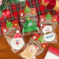 Llavero de Peluche de Navidad Kawaii Muñeco Relleno de Dibujos Animados de Papá Noel - details 8