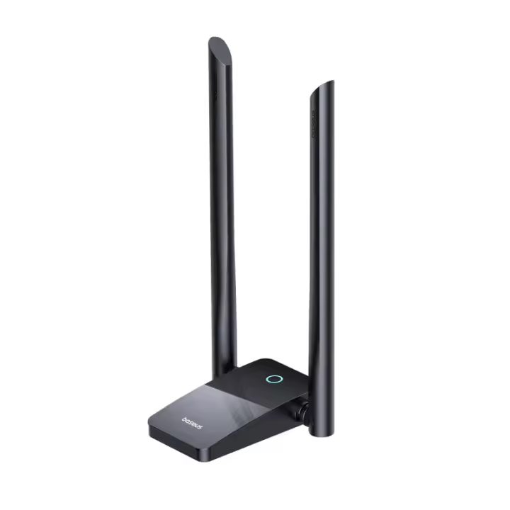 Baseus Adaptador USB WiFi Doble Banda 2.4G 5Ghz Velocidad de Carga Alta de 1800Mbps - 1