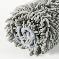 Toalla de baño de microfibra para mascotas, Toalla de baño de chenilla Ultra absorbente para gatos, accesorios de limpieza para mascotas - details 4