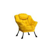 Sillon para Salon Sillón Relax Terciopelo Sillon Lectura Dormitorio Comodos Butacas de Salon, Gris Oscuro - details 13