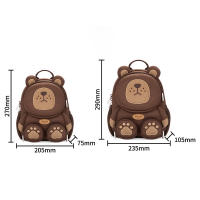 Bolsa de la escuela de los niños niños y niñas de jardín de infantes bebé mochila de viaje linda mochila transpirable - details 3