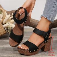 Sandalias de tacón alto para mujer, zapatos de verano - details 3