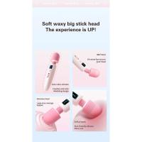 Vibrador AV para las mujeres Estimulador del clítoris Calentamiento poderoso femenino G punto masajero pantalla digital USB recargable juguete sexual adulto - details 1