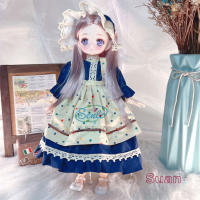 Muñecas de Ojos de Anime para niños y niñas, Cara de cómic articulada con bolas, vestidos, ropa, vestido, 30cm, 1/6 - details 13