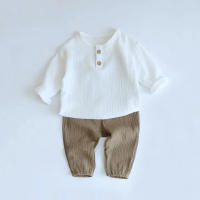 Conjunto De Ropa De Verano Para Bebé Niño Camiseta Y Shorts De Algodón Para Niños De 0 a 5 Años Ropa Infantil Fashion Unisex - details 0