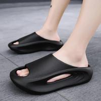 Zapatillas de coco paso en la sensación de mierda deportes al aire libre fondo grueso hombres usan zapatillas geniales zapatillas de playa eva. - details 8