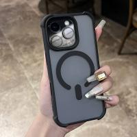 Funda de Teléfono a Prueba de Golpes con Protector Magnético de Color para iPhone - details 9