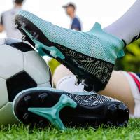 Gran oferta de zapatos de fútbol para hombre, tacos deportivos de césped de gran tamaño con forro de cuero genuino para todas las estaciones, para verano, invierno, primavera y otoño - details 9