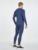 Quick Dry Men's Compression Shirt for Athletic Workouts - Long Sleeve Base-Layer Top with Moisture-Wicking Benefits - details 2
