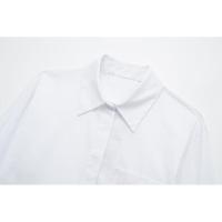 BUNO-Conjunto de otoño para mujer, camisa con cinturón de manga larga + faldas plisadas, conjunto de dos piezas de calle bonita, chándal, 2025 - details 3