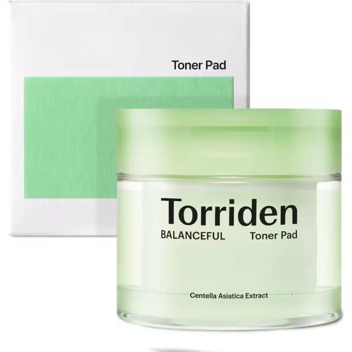Almohadillas de tóner Torriden BALANCEFUL (60 unidades) |   Exfoliación diaria con PHA y LHA para pieles grasas, mixtas y sensibles |   5D CICA, Pantenol - 1
