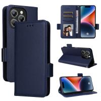 Para Oukitel P1 funda de cuero PU tipo billetera con tapa para Oukitel P1 Retro Litchi patrón cubierta Conque Fundas accesorios de teléfono - details 21