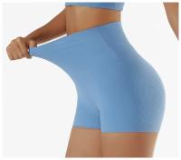 Pantalones de Yoga de Cintura Alta y Sin Costuras Shorts Deportivos para Mujeres - details 8