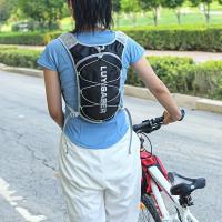 Mochila de hidratación ligera para maratón unisex - Mochila de ciclismo duradera de nailon con bolsillo de utilidad con cremallera para senderismo al aire libre y viajes, mochila de ciclismo - details 9